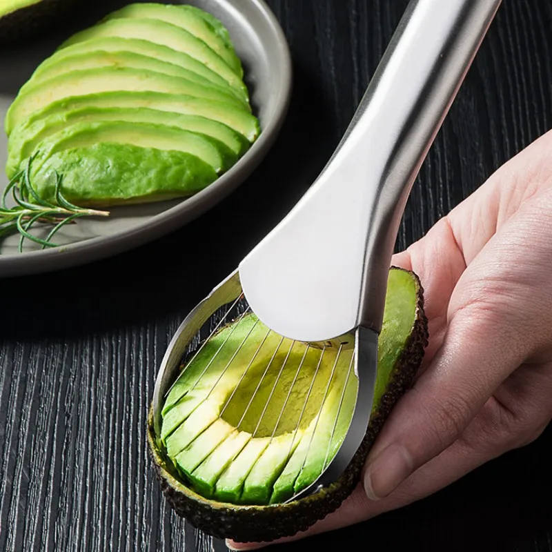 Kitchen Gadgets Hacks - Avocado Knife Gadget Stainless Steel Cutter
