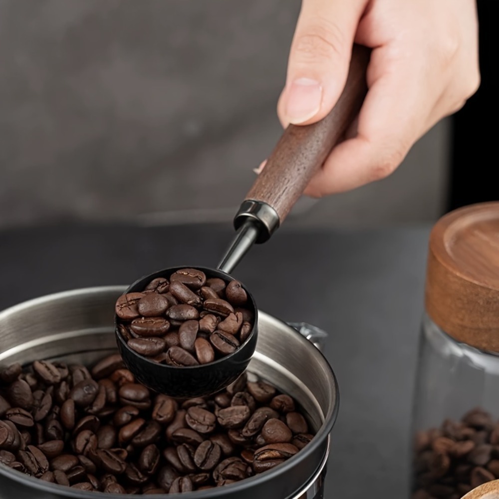 Kitchen Gadgets Under $25 - 30ml Walnut Wood Coffee Scoop Stainless