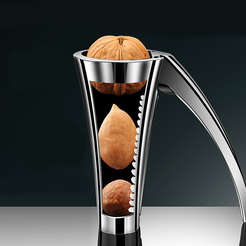 Kitchen Gadgets Hacks - Zinc Alloy Pecan Nut Cracker Walnut