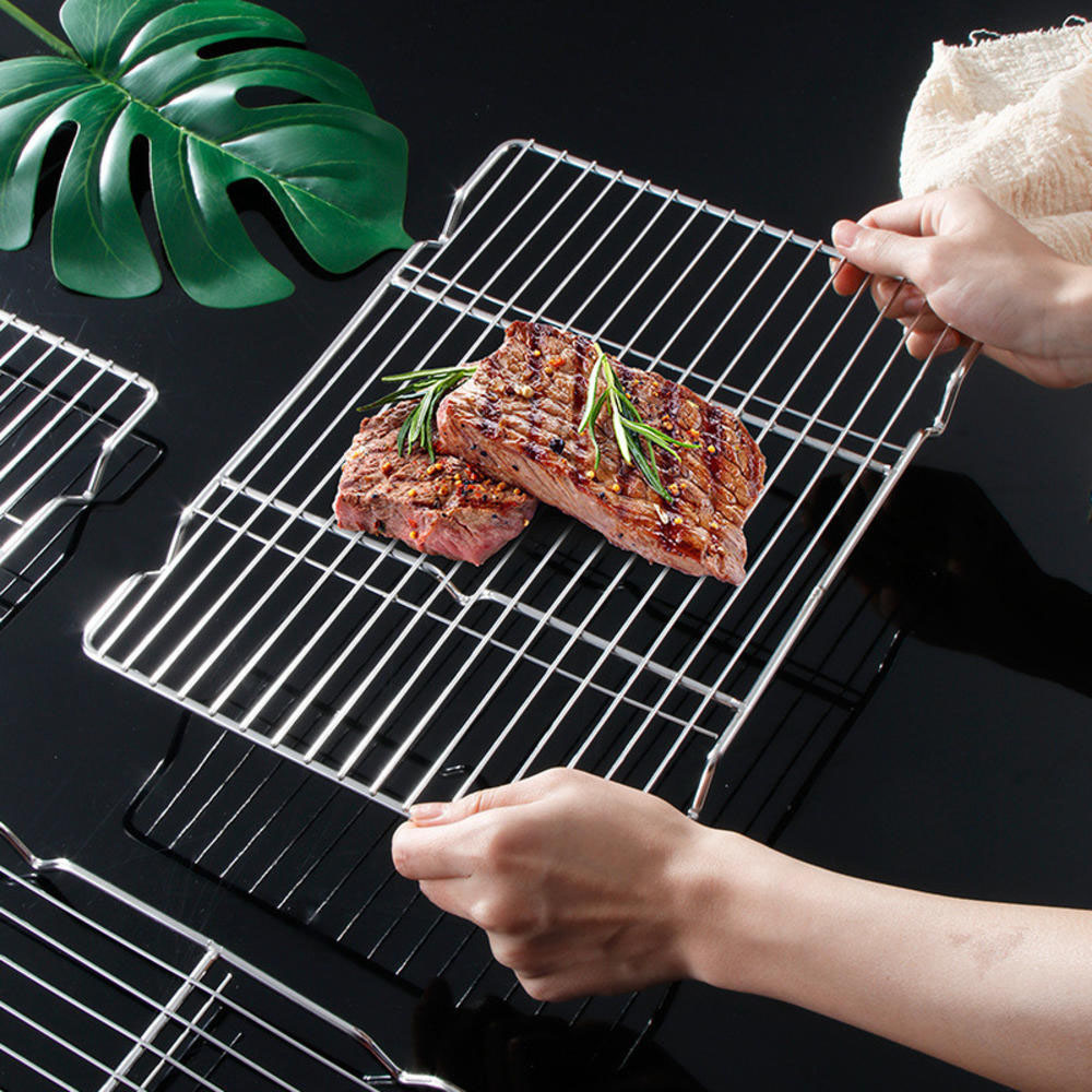 Kitchen Gadgets Ninja - Stainless Steel Barbecue Mesh Mat Reusable