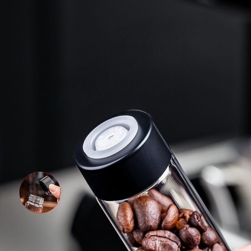 JUSTINLAU Glass Coffee Bean St - Kitchen Gadgets Organizer 评论和价格