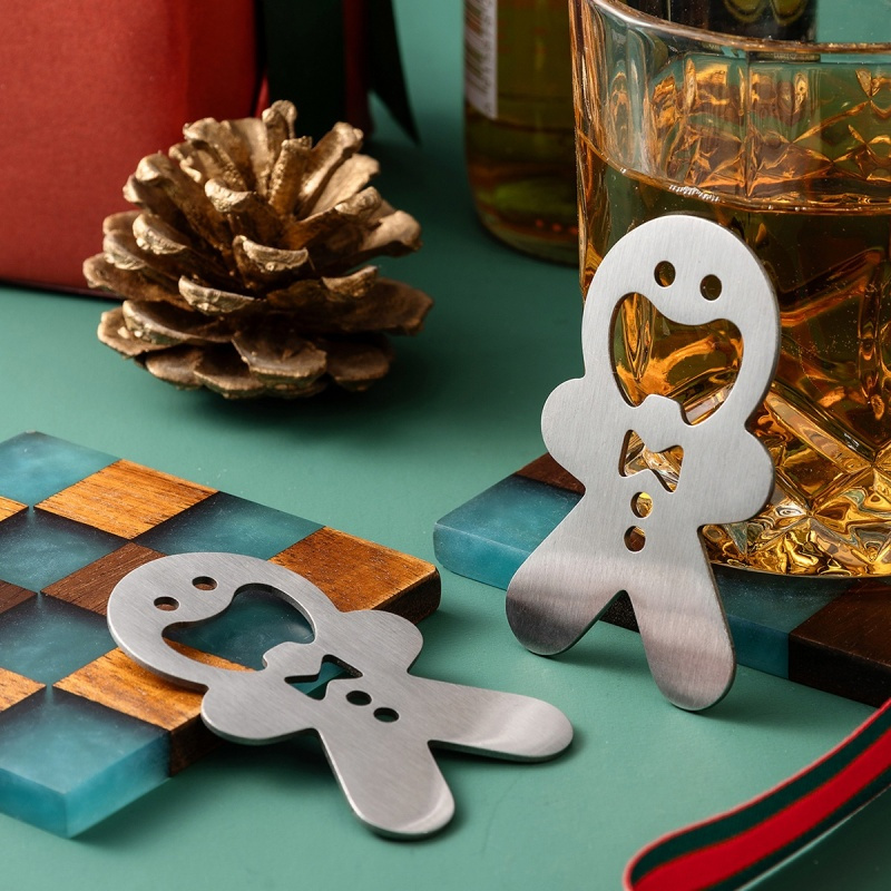 Gingerbread Man Bottle Opener  - Kitchen Gadgets For Men 评论和价格