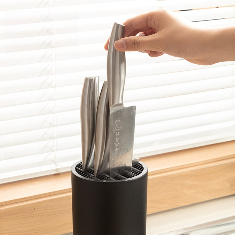Knife Holder Inserted Knives S - Kitchen Gadgets Hacks 评论和价格