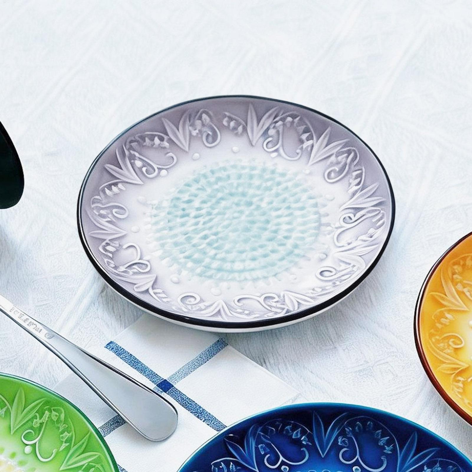Garlic Grater Plate Ceramic Ha - Kitchen Gadgets For Men 评论和价格