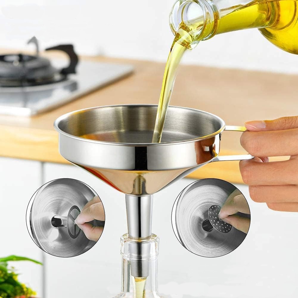 1Pc Stainless Steel Cooking Oi - Kitchen Gadgets Ninja 评论和价格