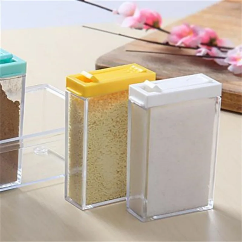 Transparent Seasoning Six Grid - Kitchen Gadgets Organizer 评论和价格