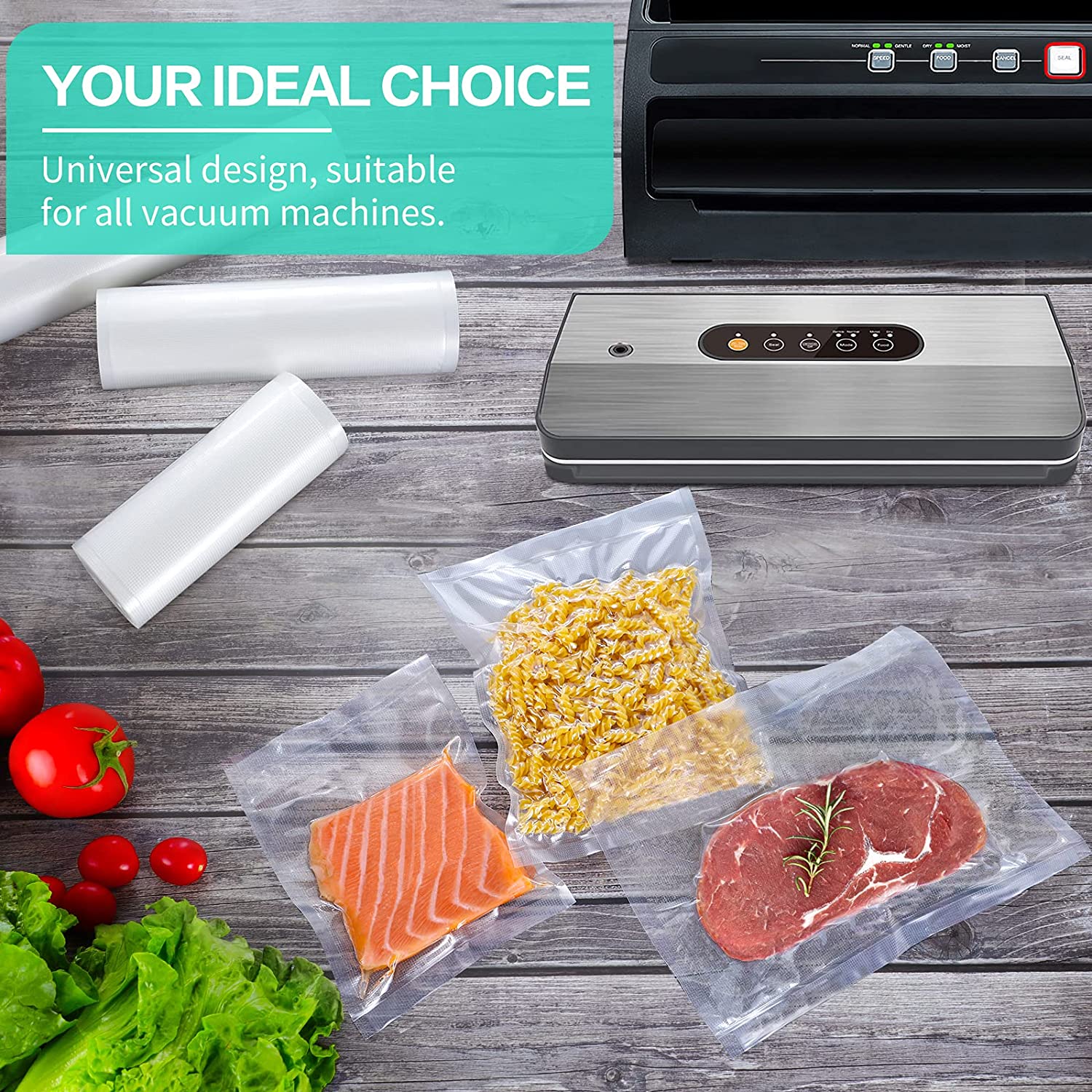 Kitchen Bags For Vacuum Food V - Kitchen Gadgets Organizer 评论和价格