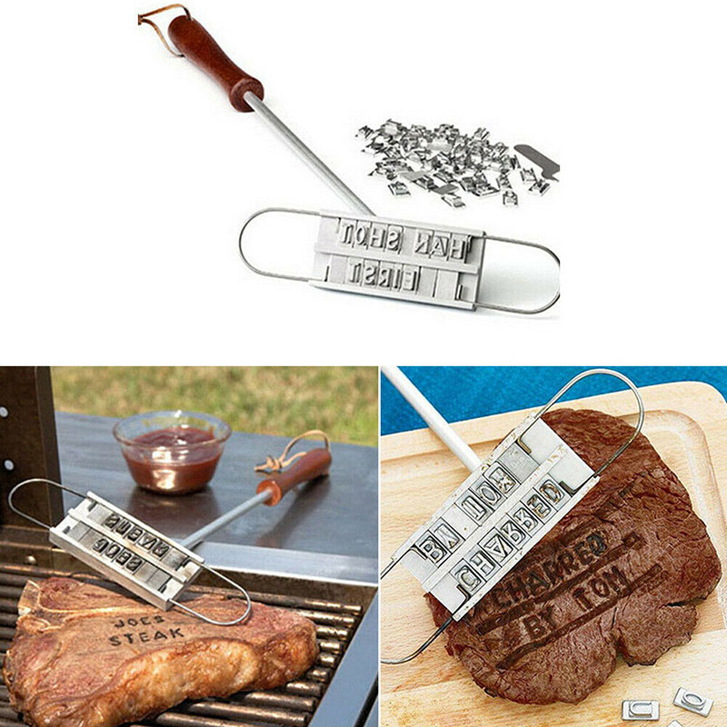 Branding Iron With 55 Letters  - Kitchen Gadgets Names 评论和价格