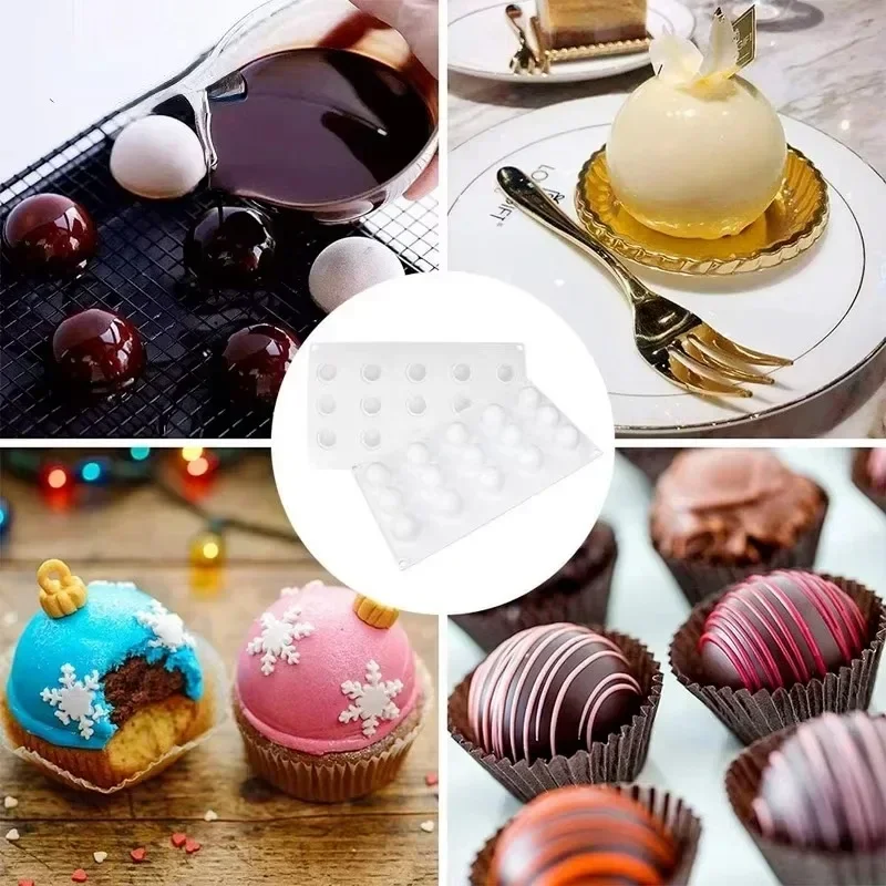 3D Sphere Silicone Mold For Mo - Kitchen Gadgets Ninja 评论和价格