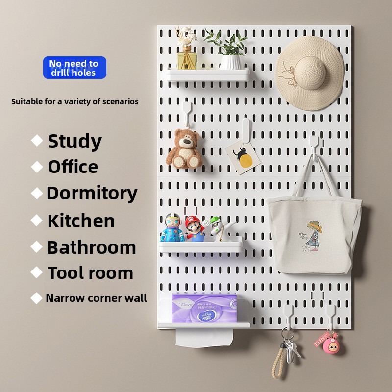Non Drill Wall Mounted Storage - Kitchen Gadgets Organizer 评论和价格