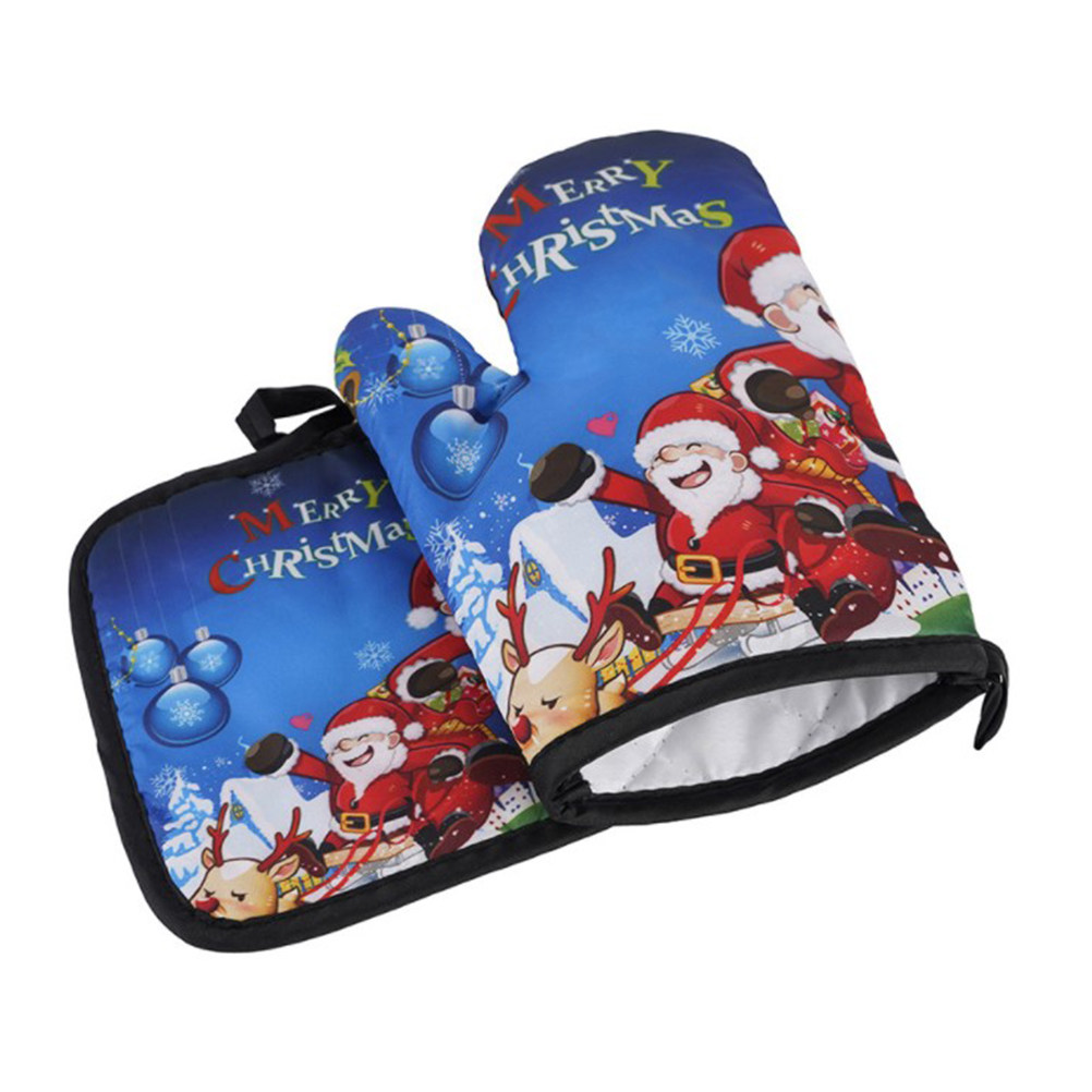 Heat Resistant Gloves Xmas Glo - Kitchen Gadgets Xmas Gifts 评论和价格