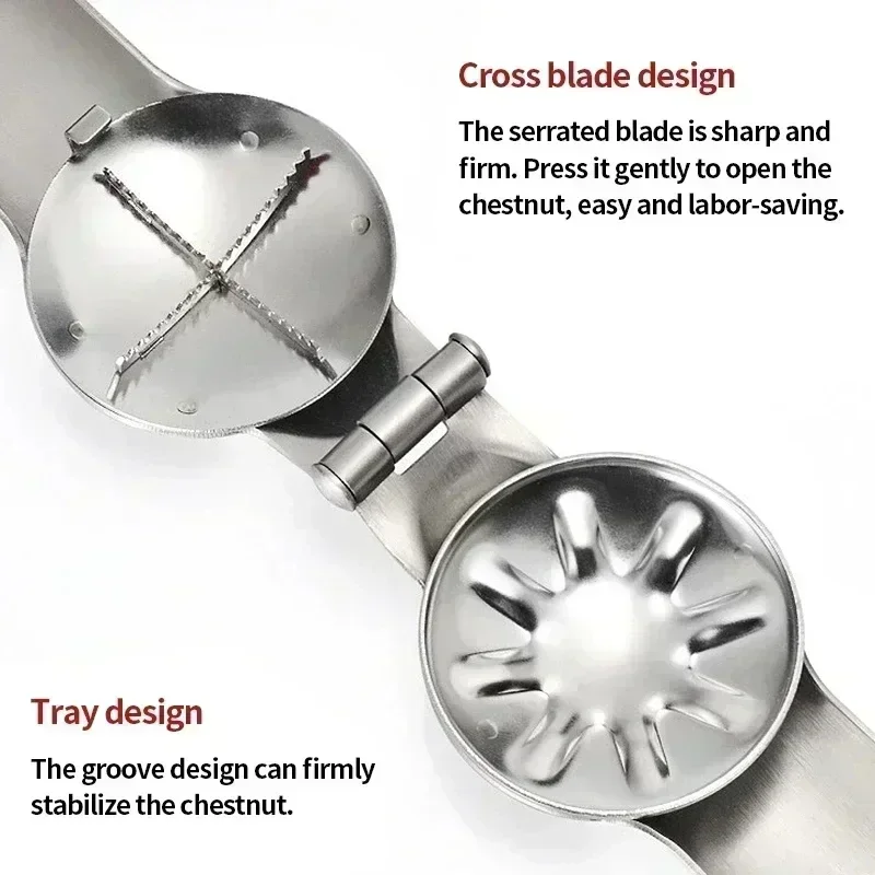 Stainless Steel Chestnut Openi - Kitchen Gadgets Hacks 评论和价格