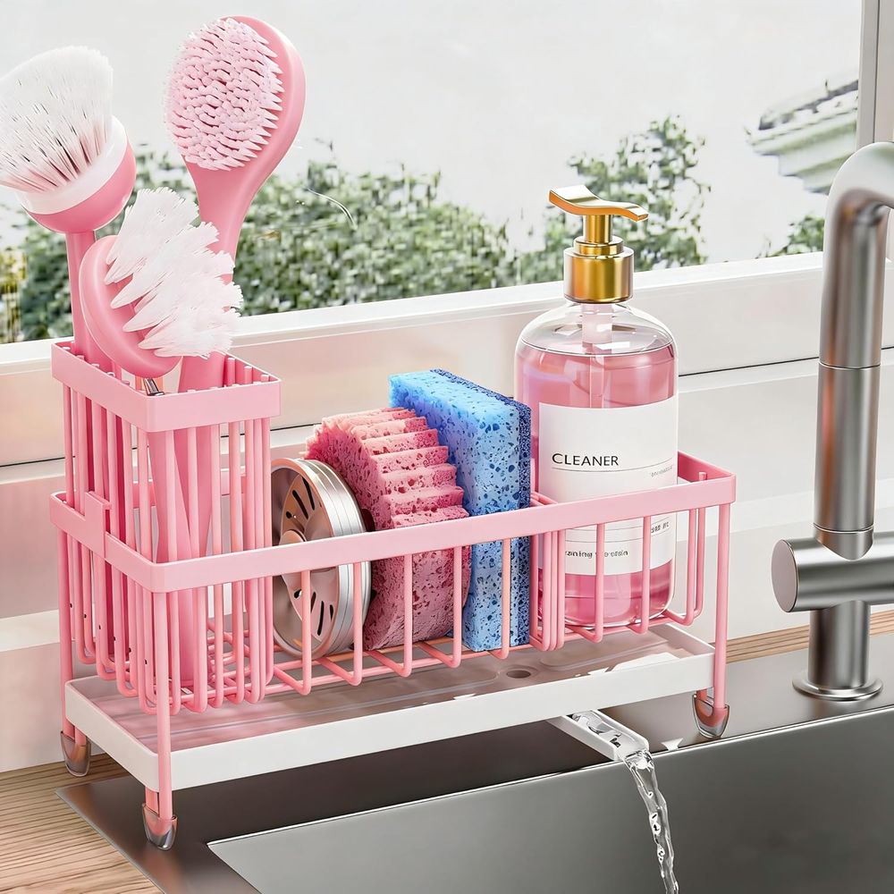 Sponge Holder or Kitchen Sink, - Kitchen Gadgets Organizer 评论和价格