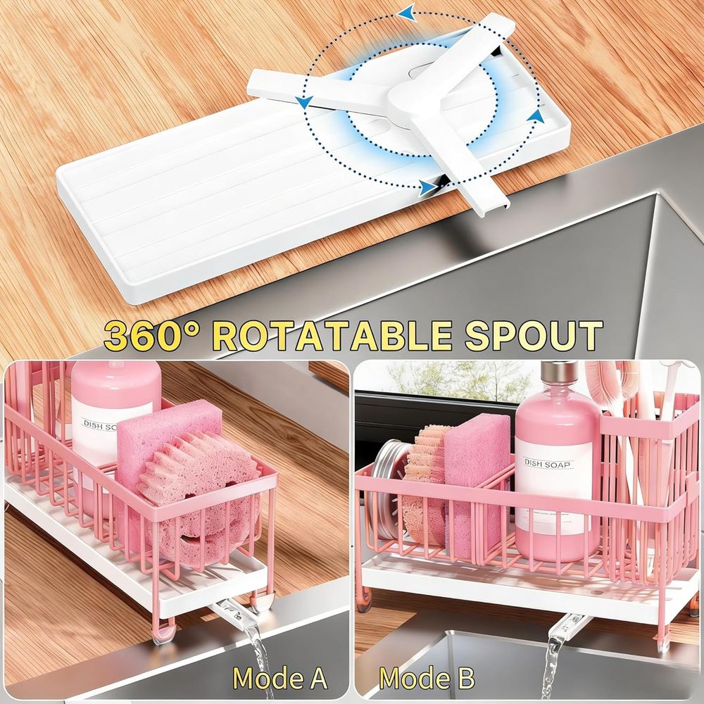 Sponge Holder or Kitchen Sink, - Kitchen Gadgets Organizer 评论和价格